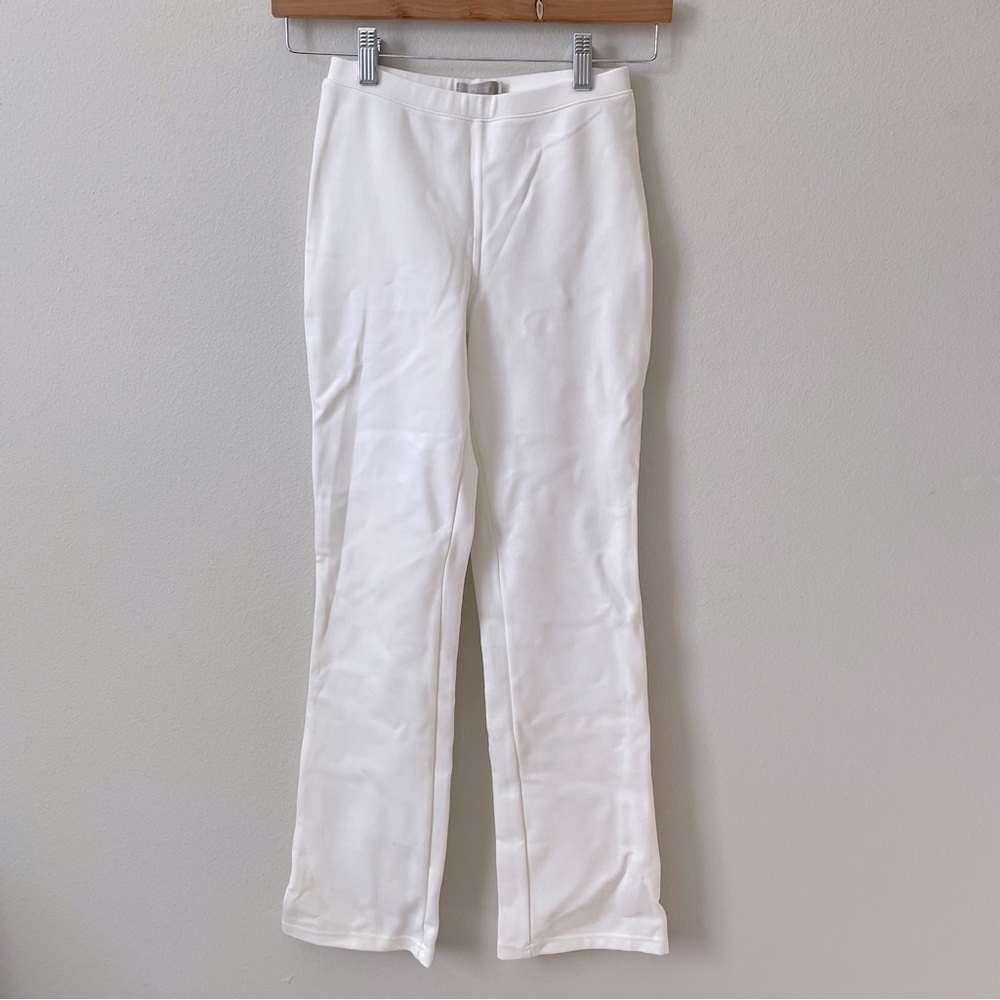 Vintage J Crew Ivory/White Leggings Size PXS